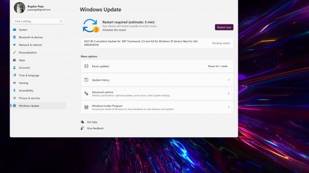 Windows 11 update installation estimate