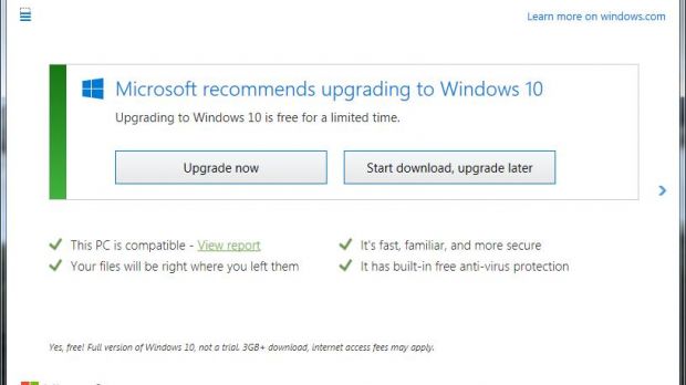 Get Windows 10 app on Windows 7
