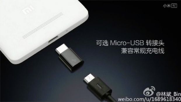 Xiaomi Mi4c will work with a microUSB