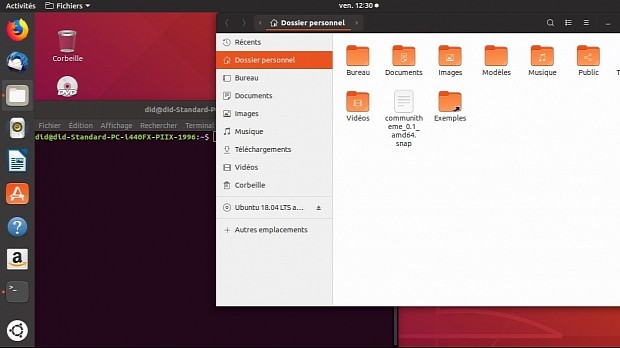 Communitheme on Ubuntu 18.04 LTS