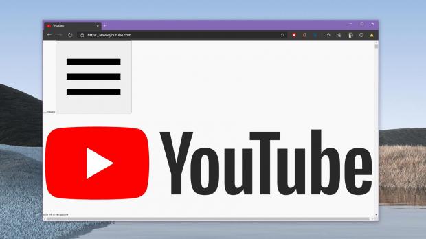 This is what YouTube looks like in the latest Edge Canary build