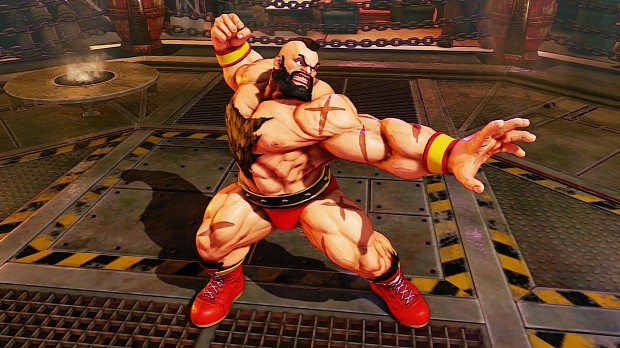 Zangief is back in Street Fighter V