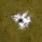 'Fresh' Martian Craters Hold Water