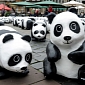 1,600 Paper Mache Pandas Show Up at the National Theater in Taipei