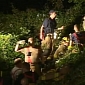 15 Firefighters Rescue Dog Stuck in Groundhog Hole for Two Hours