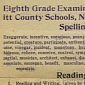 1912 Eighth Grade Exam Tested Eight Subject Matters