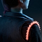 3D Printed Cyber-Punk Spikes Glow on Your Shoulders – Video