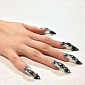 3D Printed Nails Look like Something from a Movie with Aliens