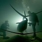 3D Printed Propeller Used in Human-Powered Submarine