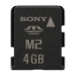 4GB Sony Memory Stick Micro (M2), for More Space