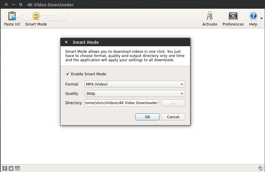 activate 4k video downloader ubuntu
