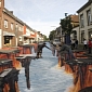 5 Incredible Surrealist 3D Sidewalk Drawings