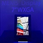 7-Inch Tablets with Sharp MEMS Display to Arrive by Summer, Will Rival LCD and OLED
