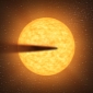 A Mercury-Size Exoplanet Is Evaporating, Leaving a Trail like a Comet Behind It