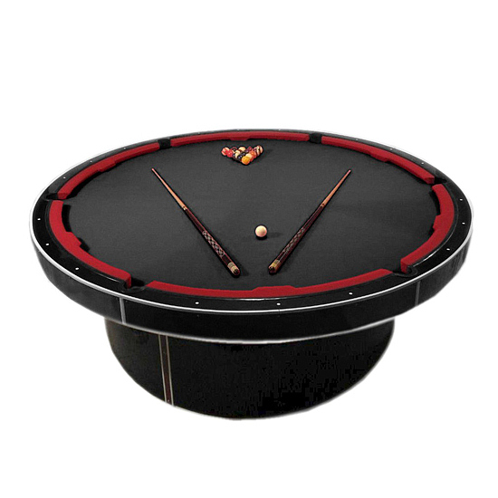 A Round Pool Table To See If You Re, Round Snooker Table