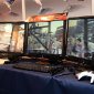 A Single Sapphire Card Plays 3D Games on 3 Monitors