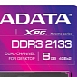 ADATA Presents the DDR3-2133X 8 GB and 16 GB XPG Xtreme Series DC Kits