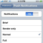 AIM for iPhone and iPod touch Now Sports Push Notification