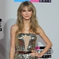 AMAs 2013: Justin Timberlake Freaks Out with Taylor Swift for Winning