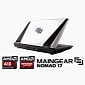 AMD APUs and Graphics Now Inside Maingear Nomad 17 Laptop