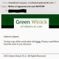 ASProx Spammers Send Court Notices from Green Winick Lawyers