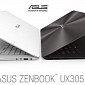 ASUS Zenbook UX305 Super Sleek Ultrabook with Intel Broadwell to Be Relatively Affordable