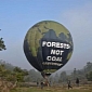 Actor Abhay Deol Flies on Hot Air Balloon to Protect Forests