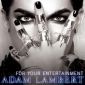 Adam Lambert Unveils Cover for New Single, ‘For Your Entertainment’