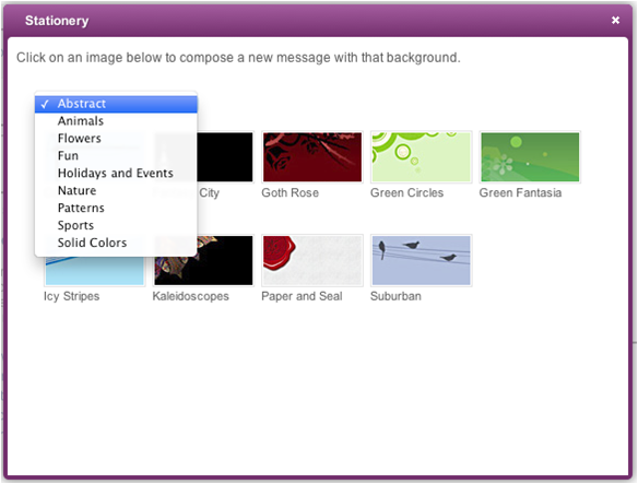 yahoo mail stationery download