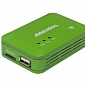 Addonics Reveals Little Green Wi-Fi Hotspot with Storage Sharing Features