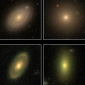 Adolescent Red Spiral Galaxies Found