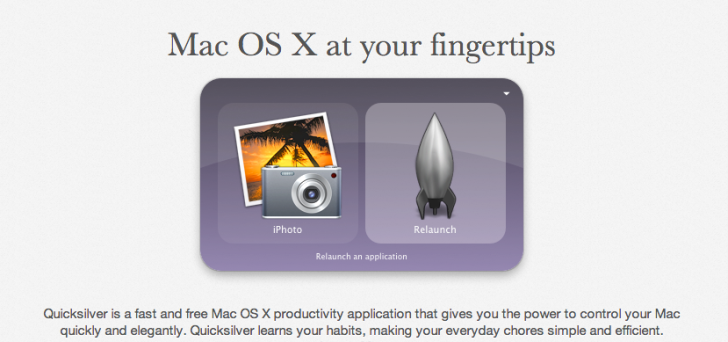 quicksilver for mac