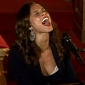 Alicia Keys Sings “Send Me an Angel” at Whitney Houston's Funeral