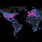 All Flickr Photos Plotted a Beautiful Map of the World
