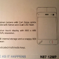 Alleged Nokia N87 12MP Details Leak