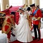Amal Alamuddin Makes a Visit to Kate Middleton's Wedding Dress Designer