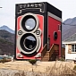 Amazing Coffee Shop Looks Like Giant Vintage Camera