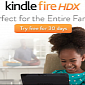 Amazon Offers Free 30-Day Kindle Fire HDX Tryouts (If You're Special)