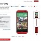 Amber Gold and Glamour Red HTC One (M8) Now Available at Verizon