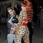 Amber Rose Goes as Zombie Peggy Bundy at Halloween-Themed Birthday Party – Gallery