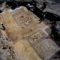 Ancient Footprint Found Under Mosaic