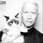 Anderson Cooper and Grumpy Cat Meet for the First Time – Video