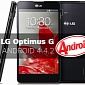 Android 4.4.2 KitKat Update for LG Optimus G Confirmed to Arrive in Summer