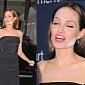 Angelina Jolie Suffers Major Make-Up Malfunction at Screening in New York