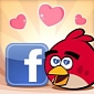 Angry Birds Landing on Facebook on Valentine's Day