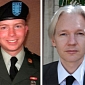 Anonymous Shows Support for Bradley Manning and Julian Assange