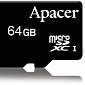 Apacer 64 GB MicroSDXC Fastest in the Industry