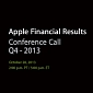 Apple Announces FY 13 Fourth Quarter Results Conference Call