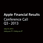 Apple Announces FY 13 Third Quarter Results Conference Call