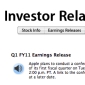 Apple Announces January 18 Conference Call to Disclose Q1 FY11 Earnings